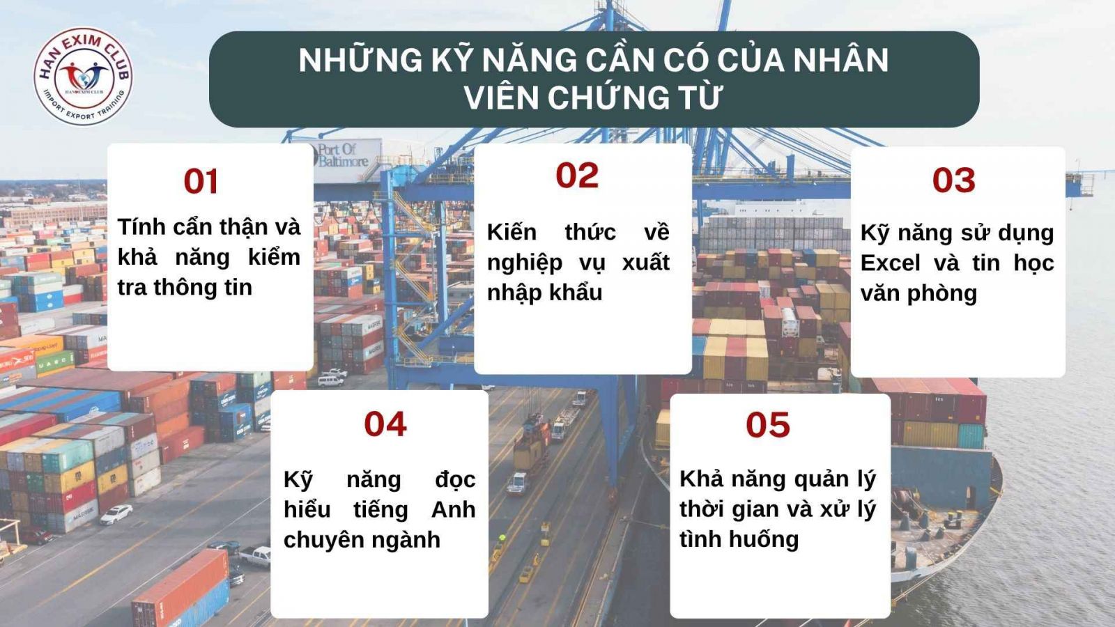 Những kỹ năng cần có của nhân viên chứng từ