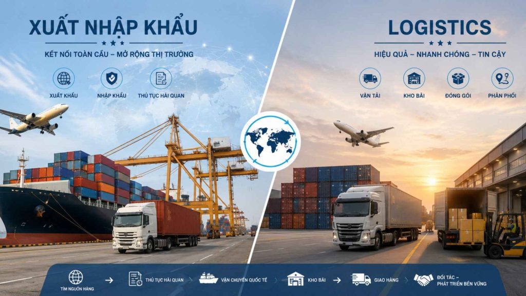 Xuất nhập khẩu và logistics